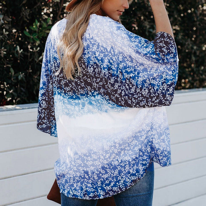 Stilla | Boho Bluse Solbeskyttelse Strikjakke Tørklæde