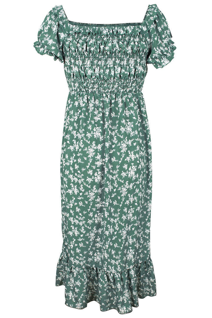 Stilla | Mode Street Print Patchwork Off the Shoulder A-linie Kjoler
