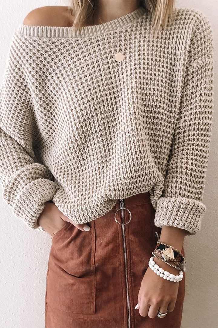 Stilla | Stilfuld og moderne skåret pullover