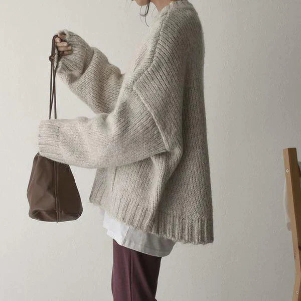 Stilla | Pullover oversized komfortabel med lomme
