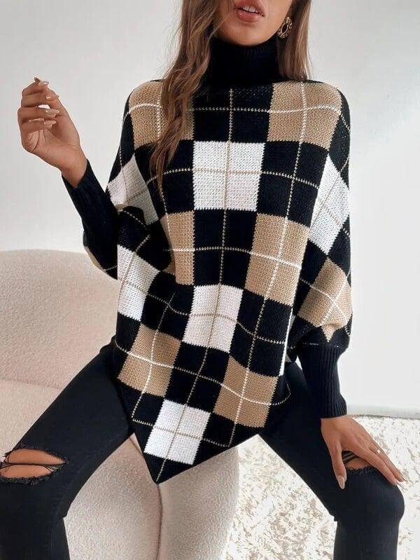 Stilla | Elegant Pullover Med Geometrisk Tryk
