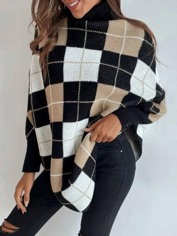 Stilla | Elegant Pullover Med Geometrisk Tryk