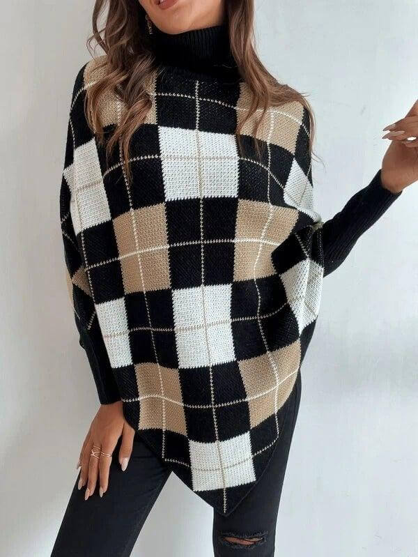 Stilla | Elegant Bluse Med Geometrisk Print