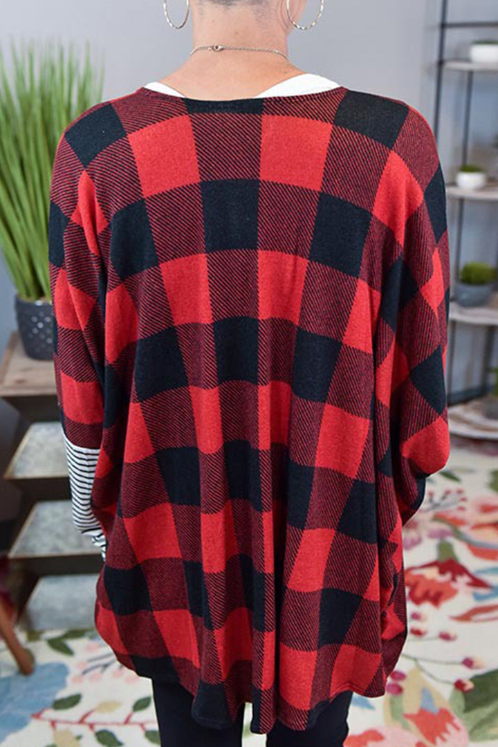 Stilla | Casualternettern Stribede Patchwork Toppe