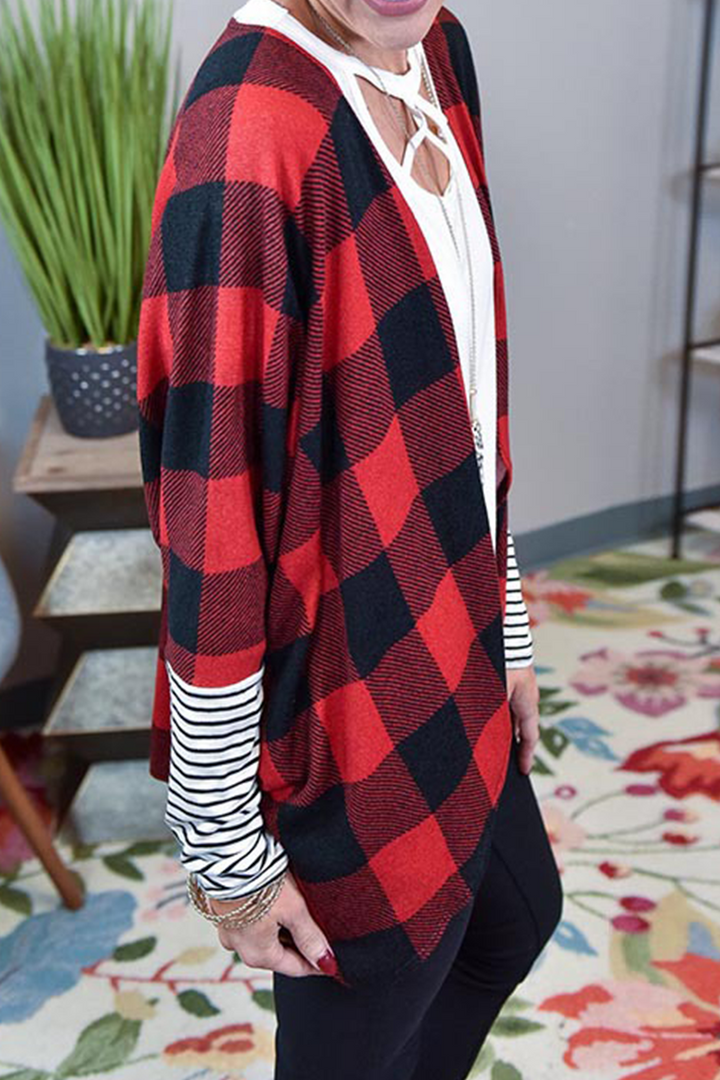 Stilla | Casualternettern Stribede Patchwork Toppe