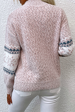 Stilla | Afslappet Snefnug Basic Halv A-turtleneck Toppe