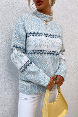 Stilla | Afslappet Snefnug Basic Halv A-turtleneck Toppe