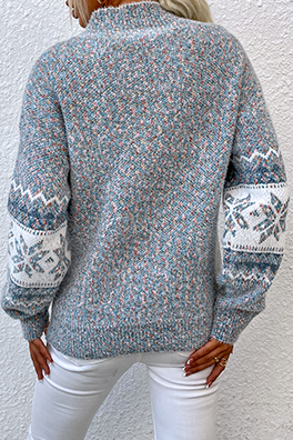 Stilla | Afslappet Snefnug Basic Halv A-turtleneck Toppe