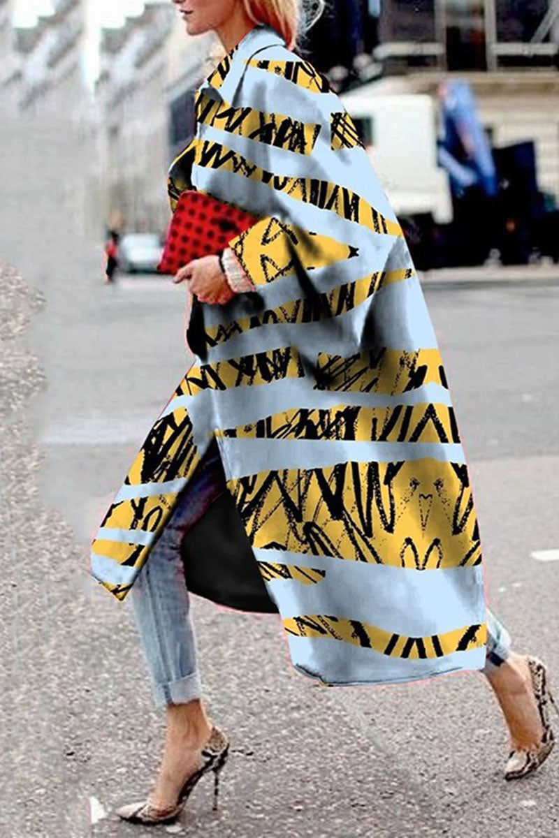 Stilla | Beklædning Til Udendørs Brug Med Omslaget Krave Af Bedrukt Camouflage Patchwork
