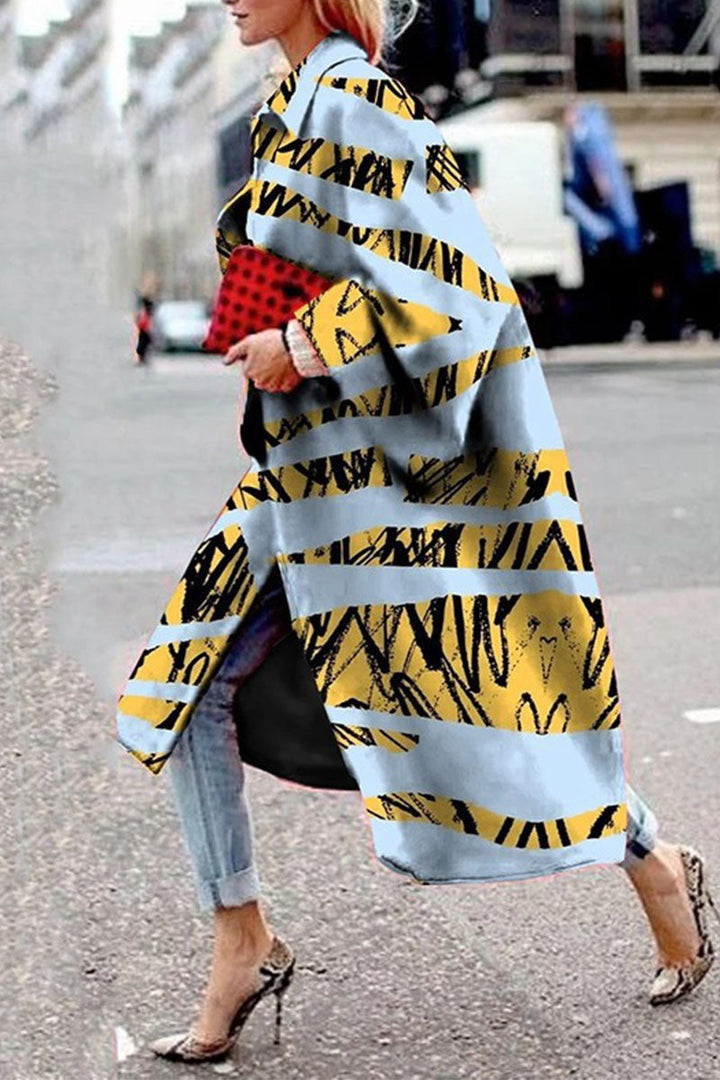 Stilla | Beklædning Til Udendørs Brug Med Omslaget Krave Af Bedrukt Camouflage Patchwork