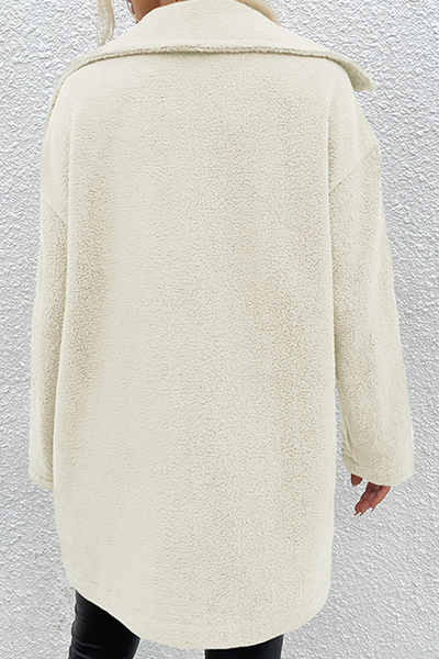 Stilla | Mode Elegant Udendørs Tøj Med Solid Patchwork Lommer og Omklappelig Krave