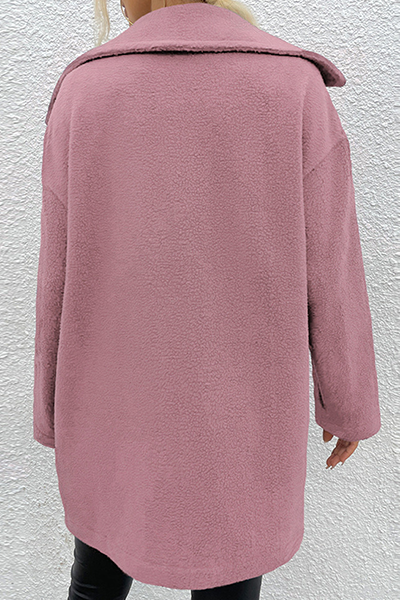 Stilla | Mode Elegant Udendørs Tøj Med Solid Patchwork Lommer og Omklappelig Krave