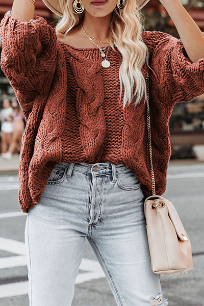 Stilla | Basic Pullover med Rundhalet Udsnit, Trendy, Lækker og Robust.