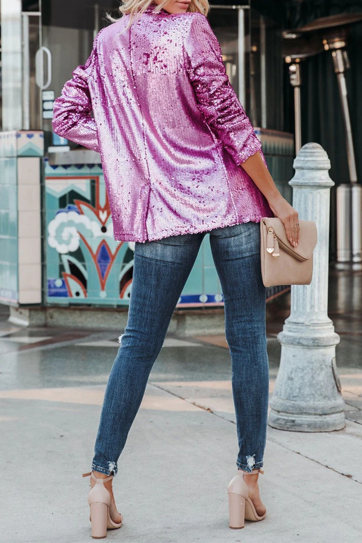 Stilla | Street Patchwork Pailletter Strikkjole
