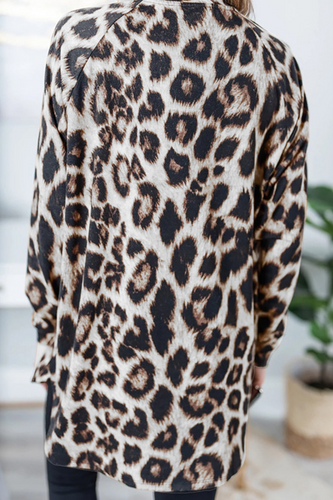 Stilla | Lette overdele med rundhalsudskæring leopard