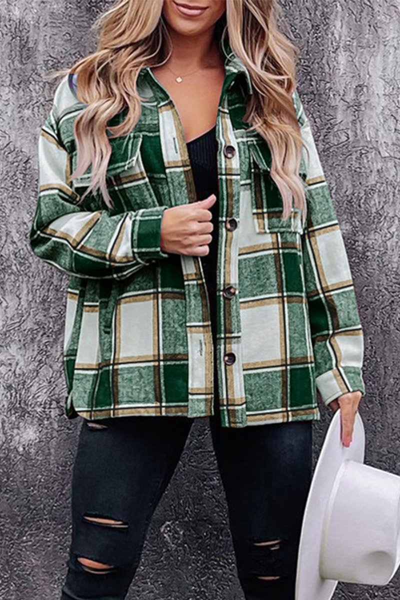 Stilla | Mode Bluse med Rutig Patchwork-Design