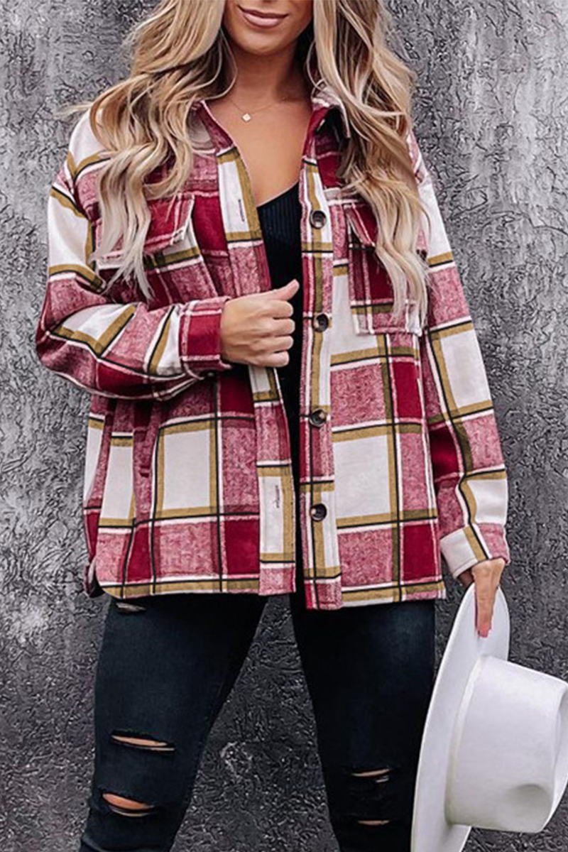 Stilla | Mode Bluse med Rutig Patchwork-Design
