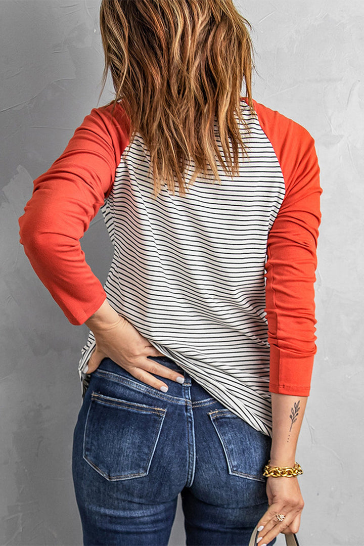 Stilla | Casual Patchwork overdele med rund halsudskæring
