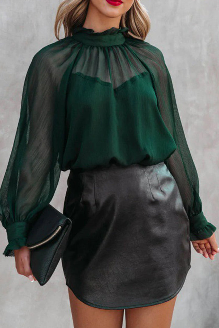 Stilla | Sexede, Elegante og Robuste Patchwork Turtleneck Toppe