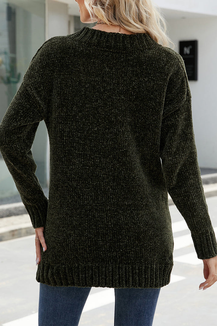 Stilla | Solid Solid Color V-hals Toppe