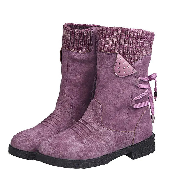 Stilla | Sneefri Vandtætte Mid-Calf Lynlås Støvler