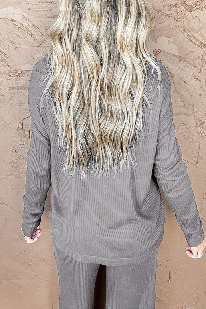 Stilla | Afslappet Solid Patchwork Turtleneck Langærmet to Delet