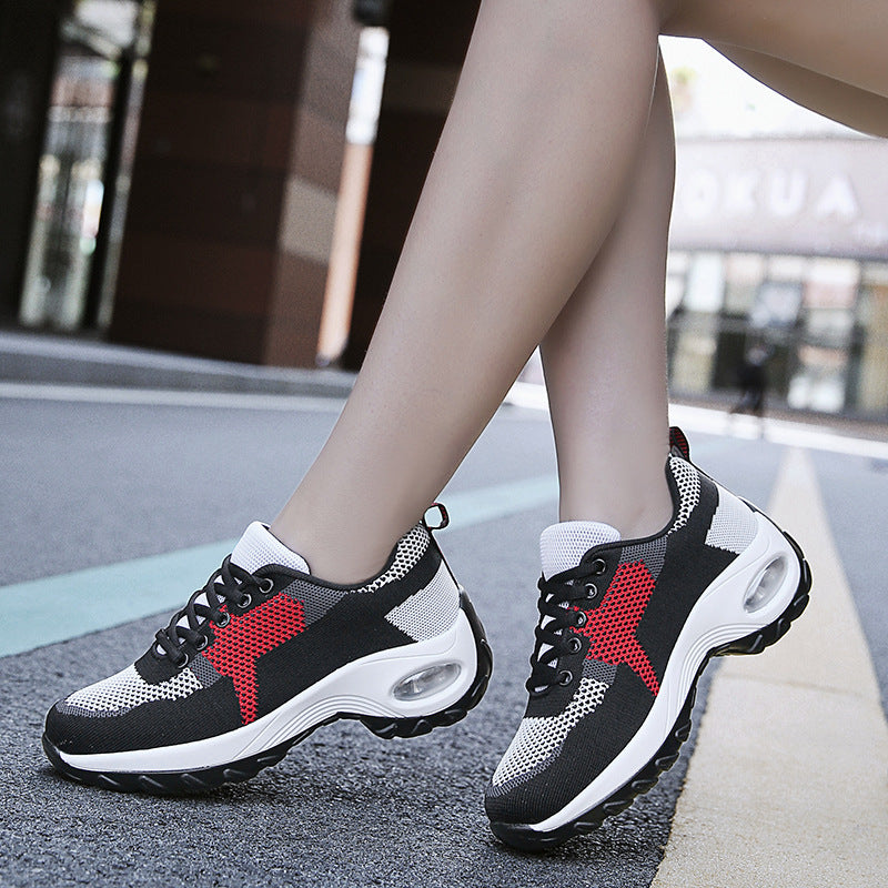 Herrer Dynamiske Luftpolstring Sport Sneakers Stilla