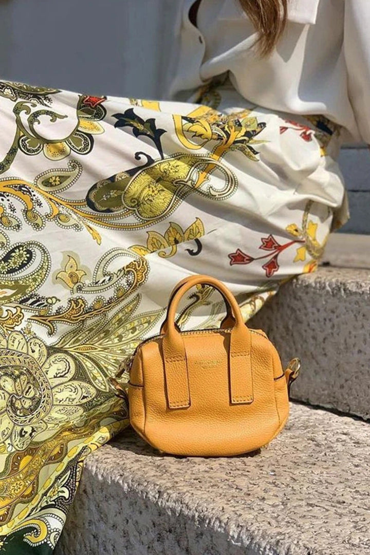 Stilla | Elegant Floral Lomme Nedslået Krave Halv Ærme to Delt