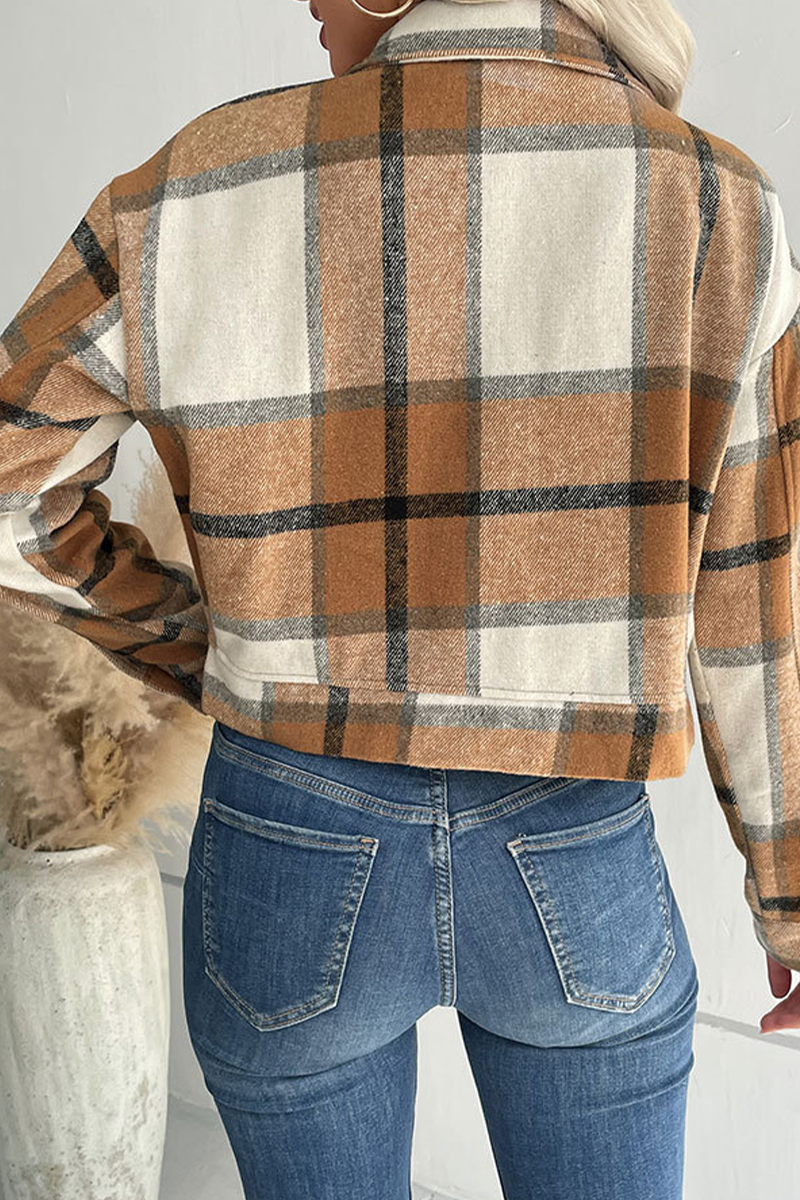Stilla | Street Plaid Patchwork Omkring Krave Toppe