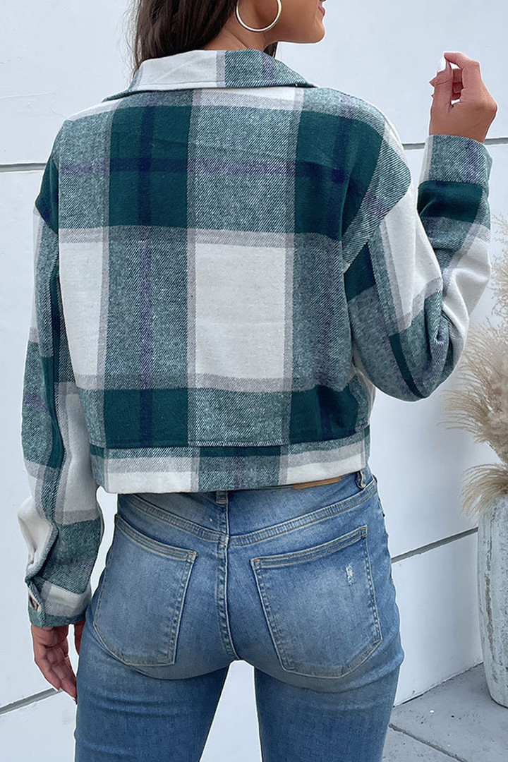 Stilla | Street Plaid Patchwork Omkring Krave Toppe