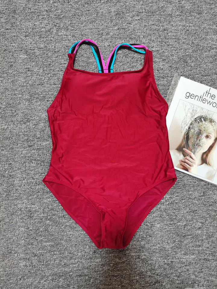 Dame At racerback Badedragt med stilfulde stropper Stilla