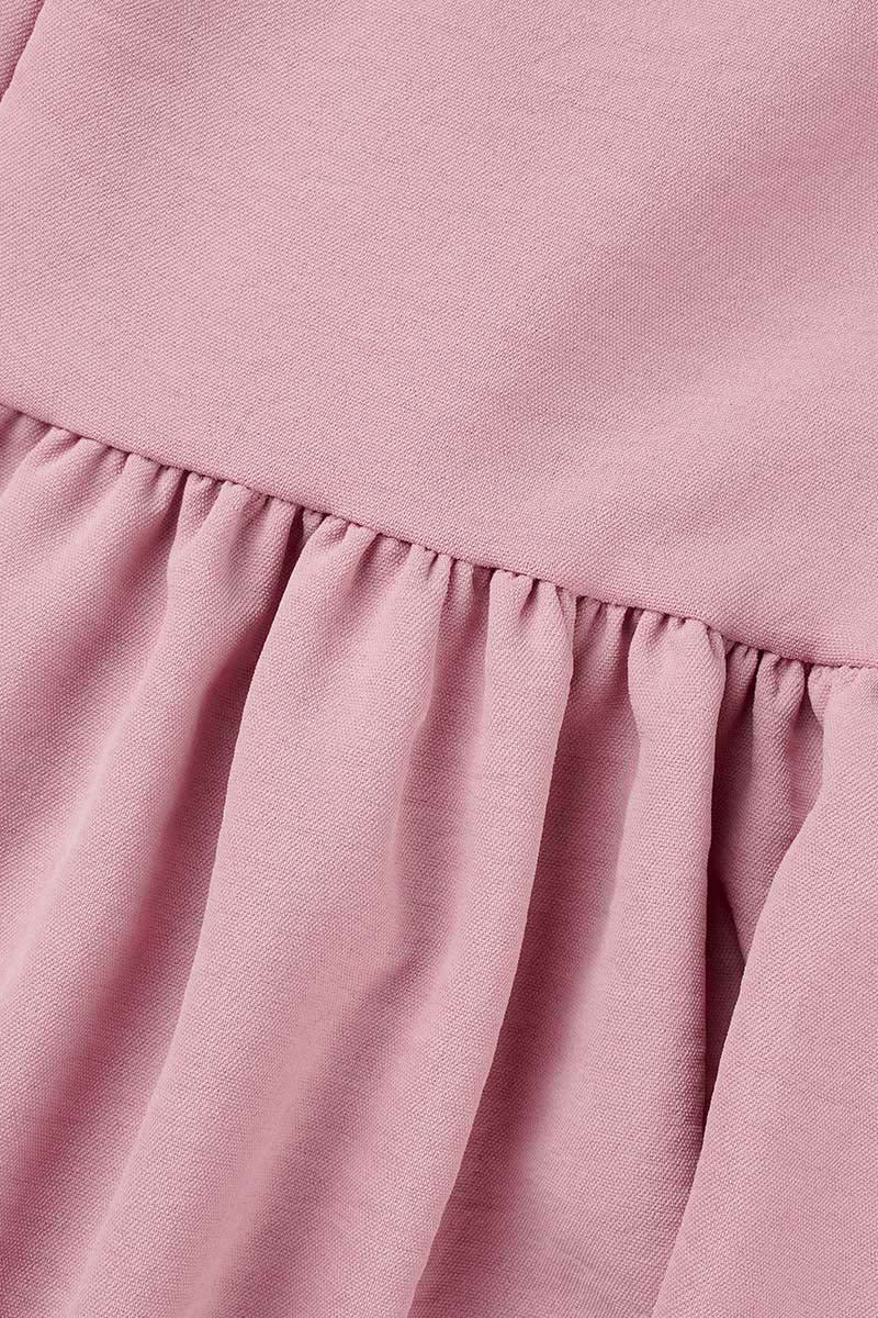 Stilla | Elegant Enkelhed Solid Med Sløjfe Af Skulder A-linje Kjoler