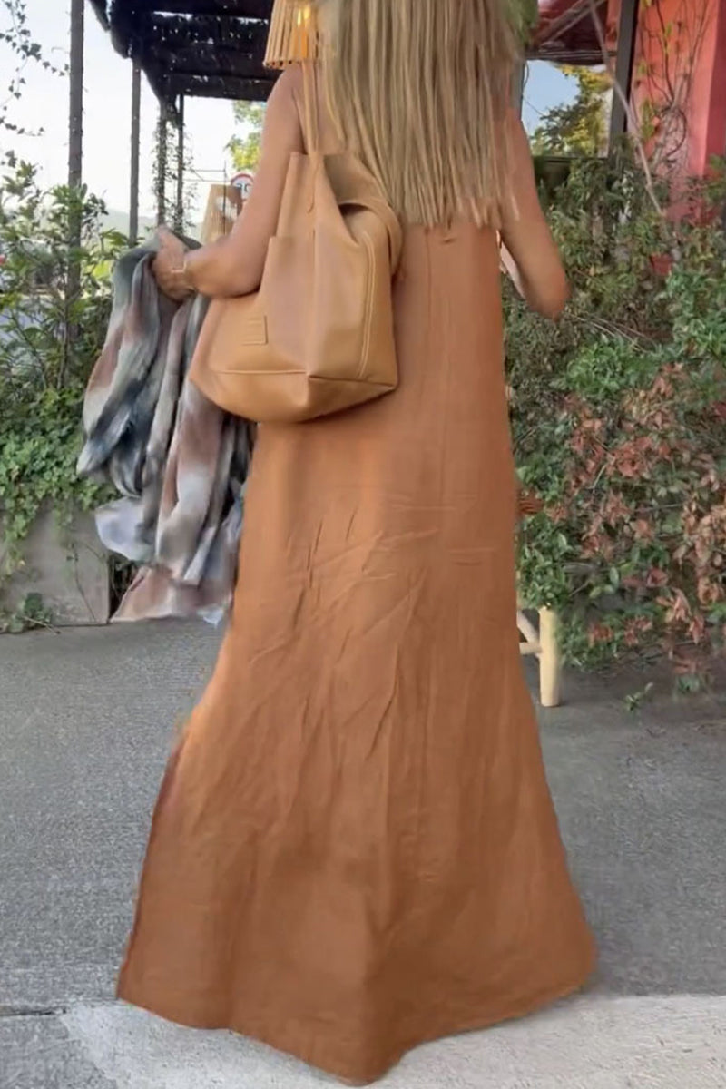 Stilla | Afslappet College Solid Make Old Halter Straight Kjoler