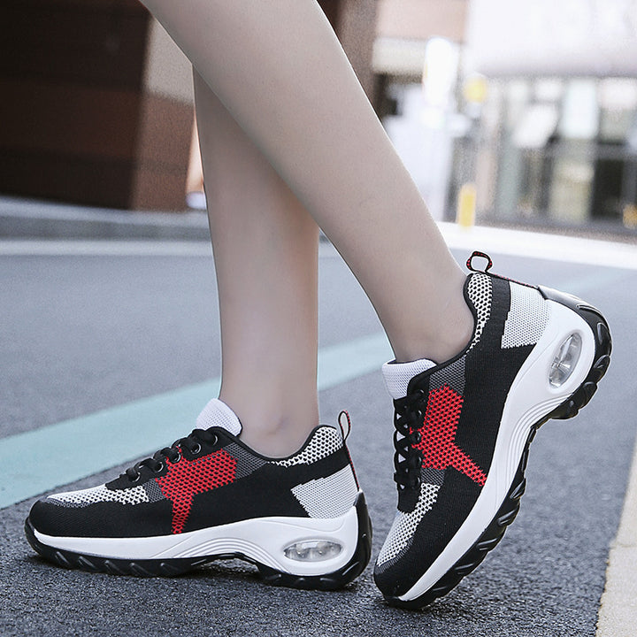 Herrer Dynamiske Luftpolstring Sport Sneakers Stilla