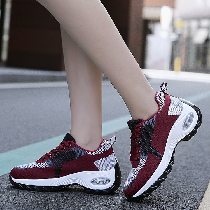 Herrer Dynamiske Luftpolstring Sport Sneakers Stilla