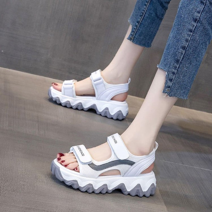 Dame sportlige sandaler med optimal dæmpning og justerbare remme Stilla