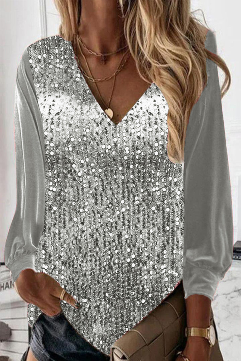 Stilla | Bluse brillante simple