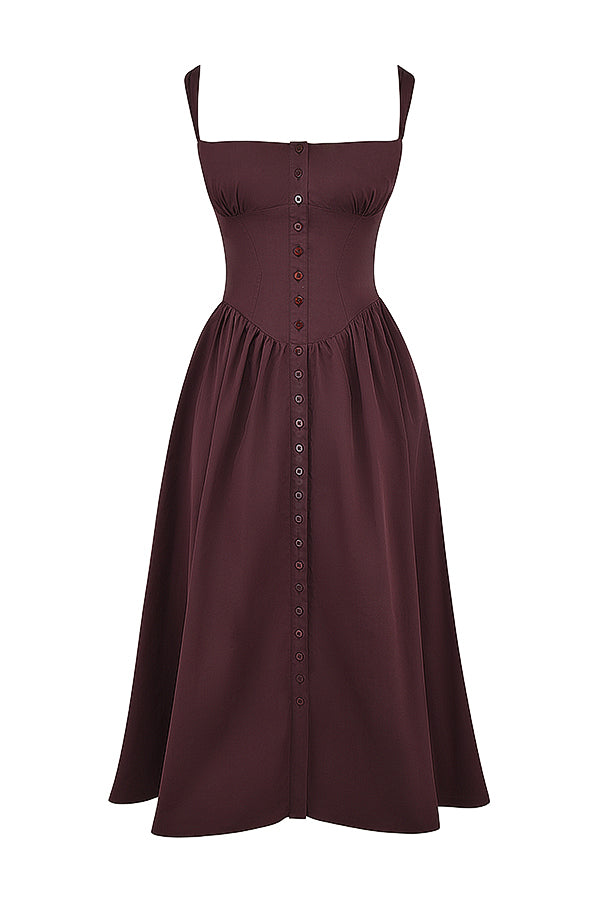 Stilla | Sommer Midi Solkjole