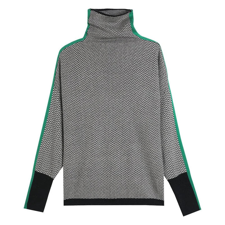 Stilla | Rullekrave Sweater I Kashmir Til Damer