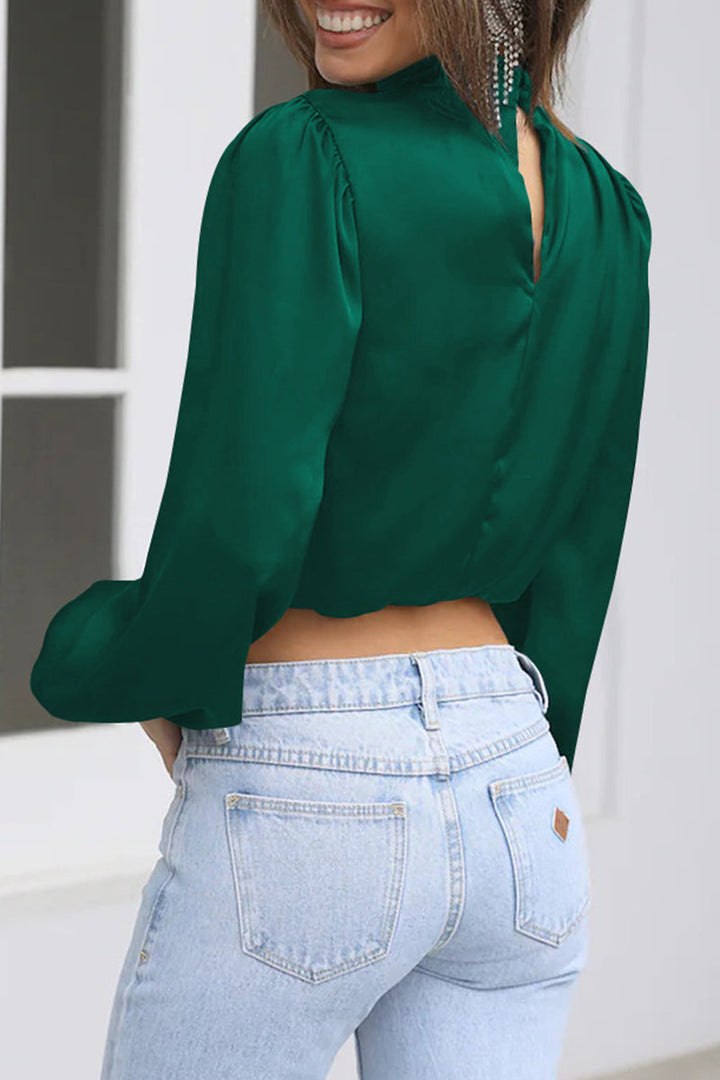 Stilla | Elegant Patchwork Hals Top