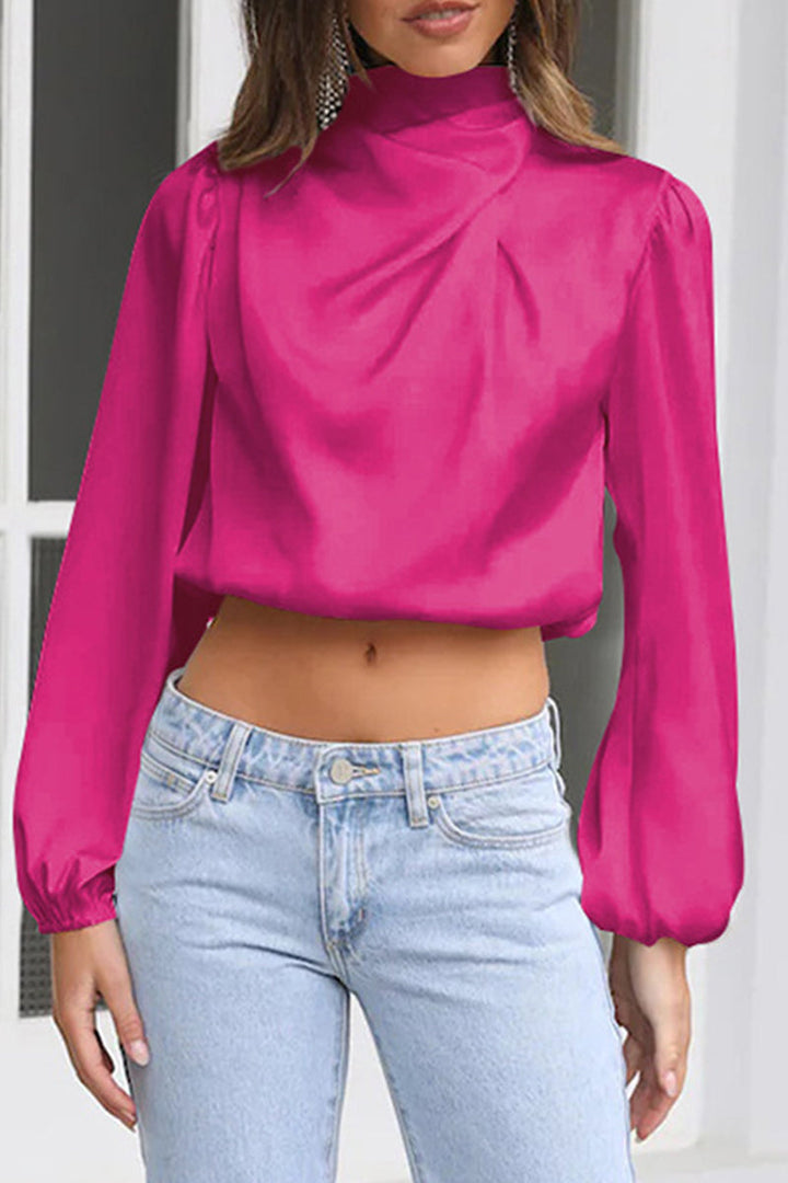 Stilla | Elegant Patchwork Hals Top
