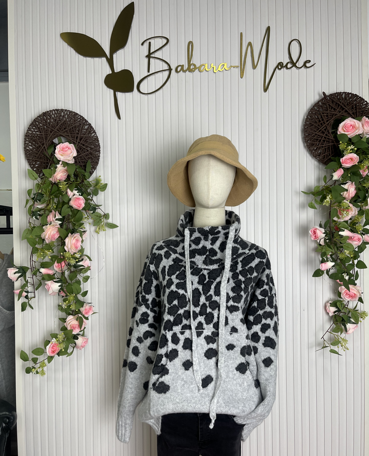 Stilla | Leoparden-Print Pullover für einen wilden Look