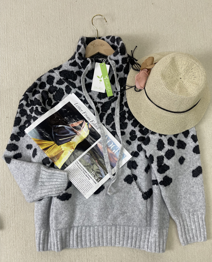 Stilla | Leoparden-Print Pullover für einen wilden Look