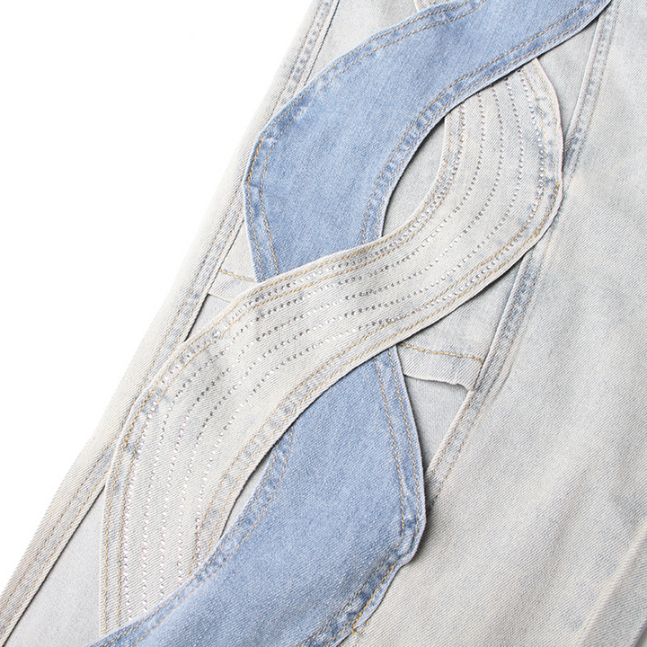 Stilla | Højtaljede Snoede Jeans Til Kvinder