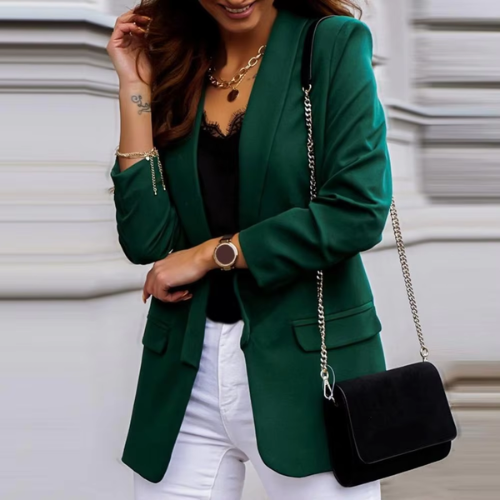 Stilla | Moderigtig Dame Blazer Med Lange Ærmer