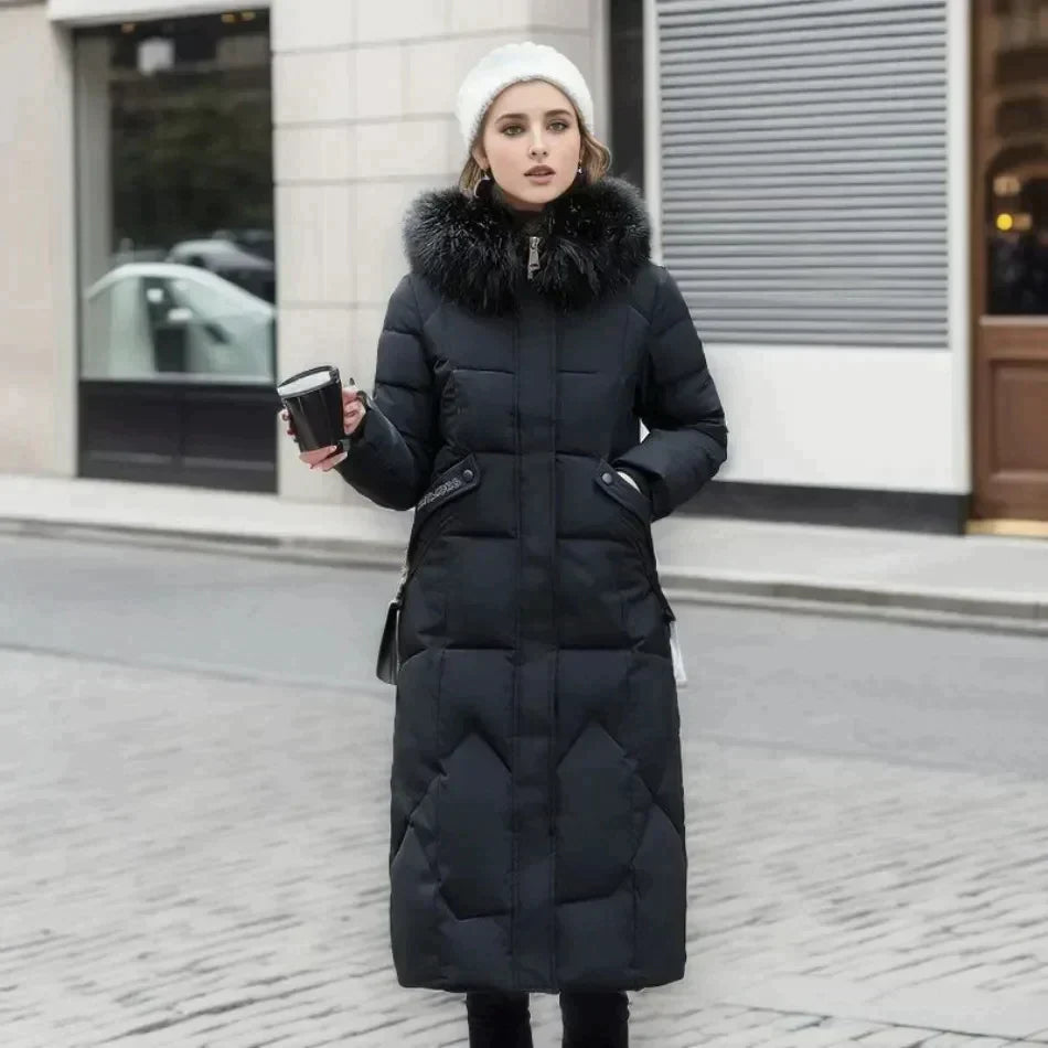 Stilla | Elegant Kunstpelsfrakke