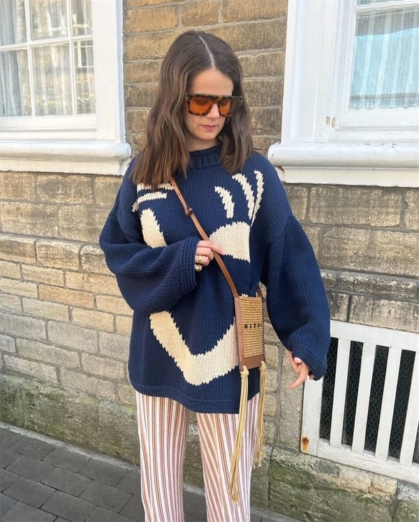 Stilla | Finstrikpullover med tidløst look