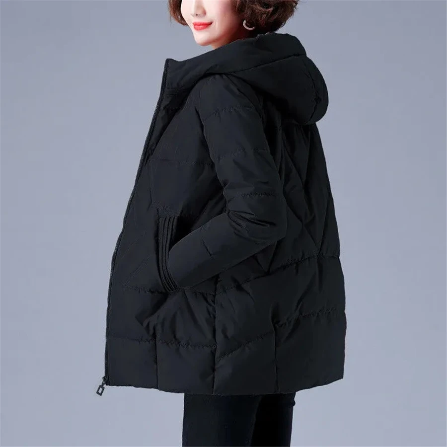 Stilla | Elegant ensfarvet ribbet quilted jakke med lynlås ideel til efterår/vinter
