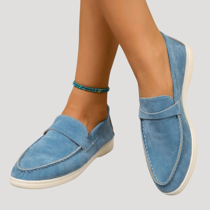 Stilla | Kvinder Suede Afslappet Loafer Sko