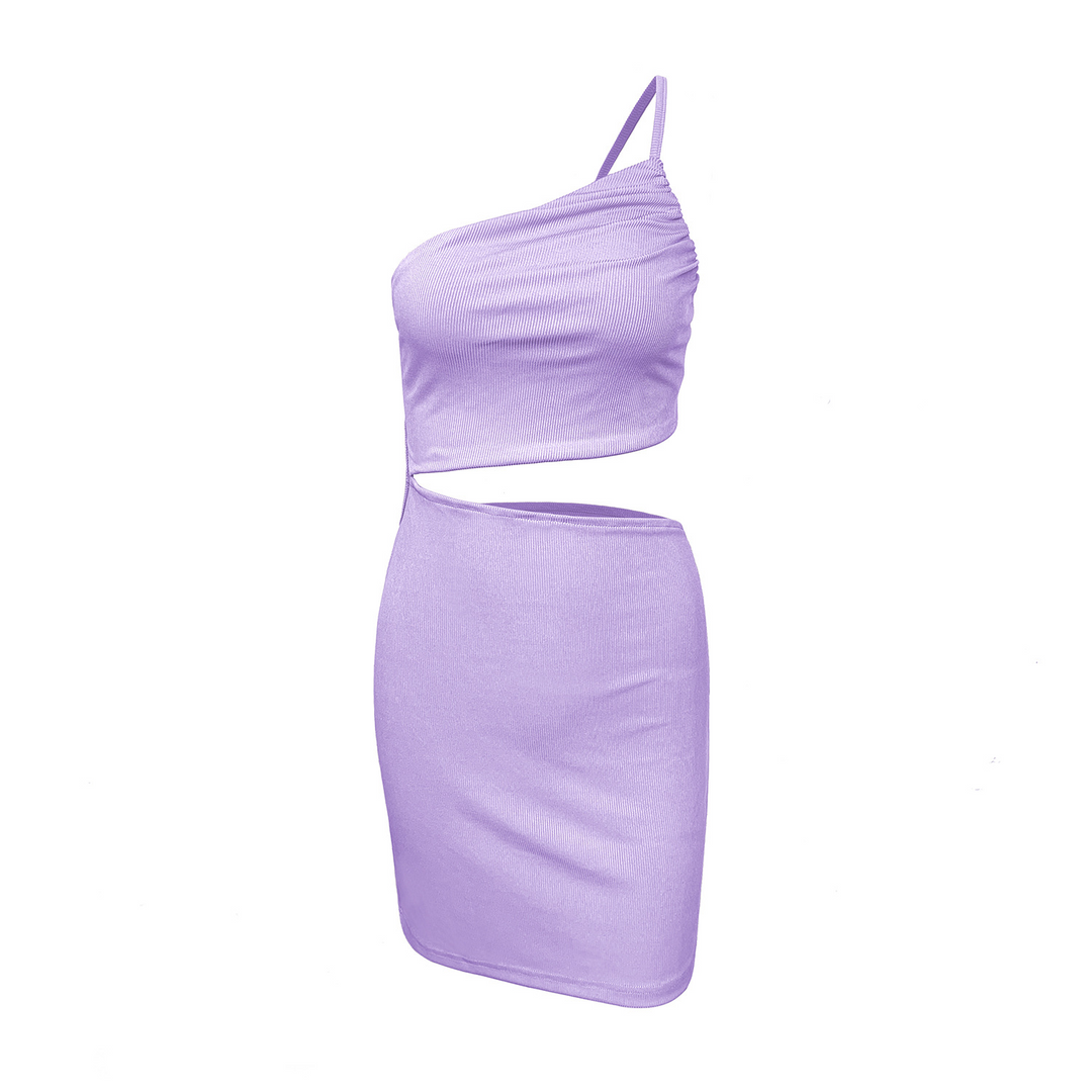 Stilla | Bodycon Mokkakjole Med En Skulder